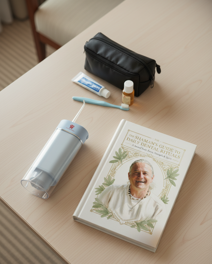 The Dental Shaman Water Flosser : Deep Clean, Chemical-Free Oral Care (UK Exclusive)