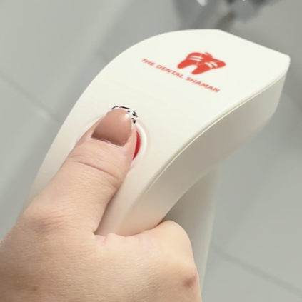 Press the button to generate ozone