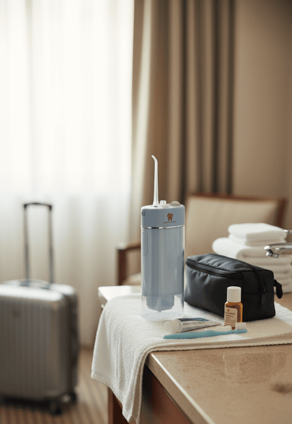 travel with your ozone water flosser